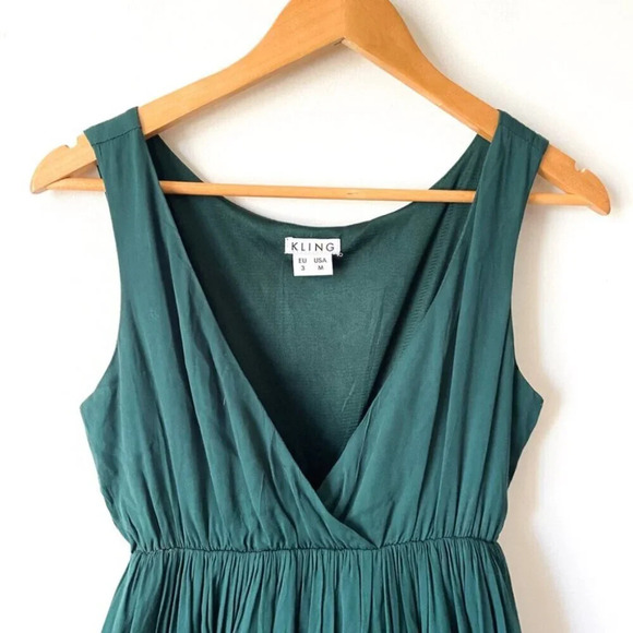 Kling Green Mini Dress - Picture 2 of 6